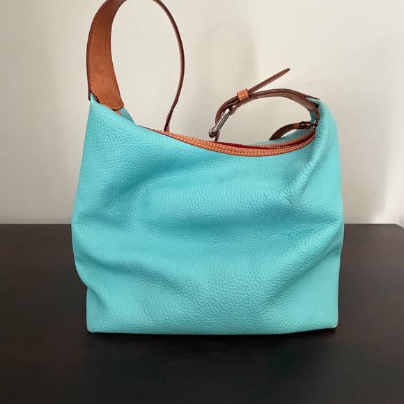 Dooney & Bourke Patterson Paige Sac Hobo Shoulder Bag Calypso Turquoise - Picture 4 of 16